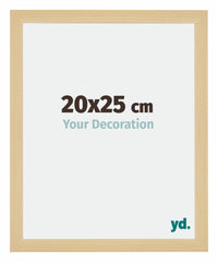 Mura MDF Photo Frame 20x25cm Maple Decor Front Size | Yourdecoration.com