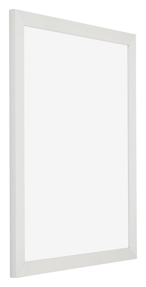 Mura MDF Photo Frame 20x25cm White Matte Front Oblique | Yourdecoration.com