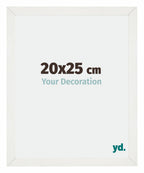 Mura MDF Photo Frame 20x25cm White Wiped Front Size | Yourdecoration.com
