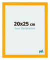Mura MDF Photo Frame 20x25cm Yellow Front Size | Yourdecoration.com