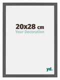 Mura MDF Photo Frame 20x28cm Anthracite Size | Yourdecoration.com