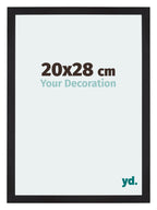 Mura MDF Photo Frame 20x28cm Back Wood Grain Front Size | Yourdecoration.com