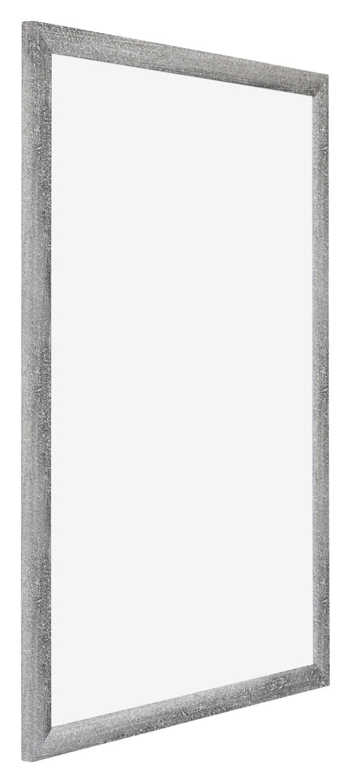 Mura MDF Photo Frame 20x28cm Gray Wiped Front Oblique | Yourdecoration.com