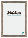 Mura MDF Photo Frame 20x28cm Metal Vintage Front Size | Yourdecoration.com