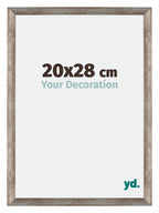 Mura MDF Photo Frame 20x28cm Metal Vintage Front Size | Yourdecoration.com