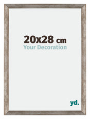 Mura MDF Photo Frame 20x28cm Metal Vintage Front Size | Yourdecoration.com