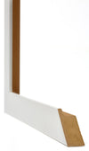 Mura MDF Photo Frame 20x28cm White Matte Detail Intersection | Yourdecoration.com