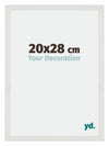 Mura MDF Photo Frame 20x28cm White Matte Front Size | Yourdecoration.com