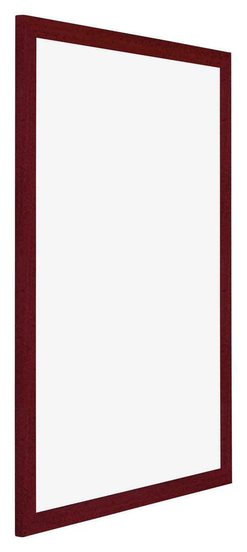 Mura MDF Photo Frame 20x28cm Winered Wiped Front Oblique | Yourdecoration.com