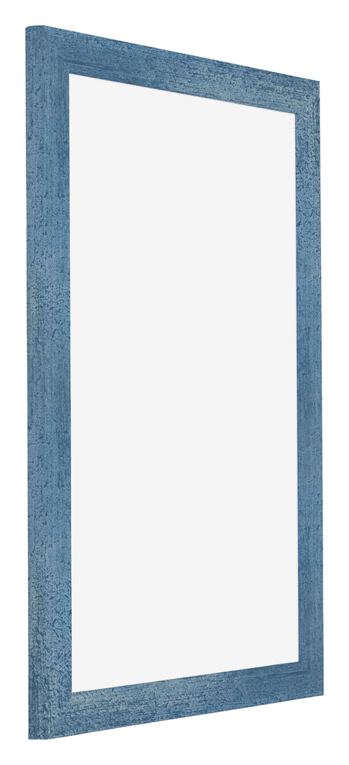 Mura MDF Photo Frame 20x30cm Bright Blue Swept Front Oblique | Yourdecoration.com