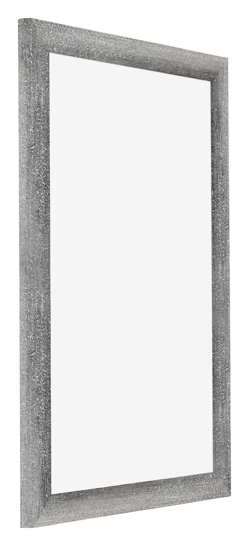 Mura MDF Photo Frame 20x30cm Gray Wiped Front Oblique | Yourdecoration.com