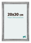 Mura MDF Photo Frame 20x30cm Gray Wiped Front Size | Yourdecoration.com
