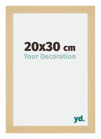 Mura MDF Photo Frame 20x30cm Maple Decor Front Size | Yourdecoration.com