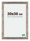 Mura MDF Photo Frame 20x30cm Metal Vintage Front Size | Yourdecoration.com