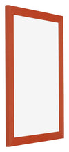 Mura MDF Photo Frame 20x30cm Orange Front Oblique | Yourdecoration.com