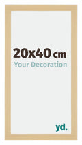 Mura MDF Photo Frame 20x40cm Maple Decor Front Size | Yourdecoration.com