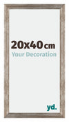 Mura MDF Photo Frame 20x40cm Metal Vintage Front Size | Yourdecoration.com