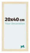 Mura MDF Photo Frame 20x40cm Sand Wiped Front Size | Yourdecoration.com