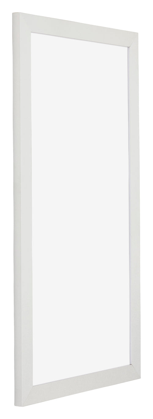 Mura MDF Photo Frame 20x40cm White Matte Front Oblique | Yourdecoration.com