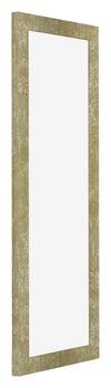 Mura MDF Photo Frame 20x60 Gold Antique Front Oblique | Yourdecoration.com