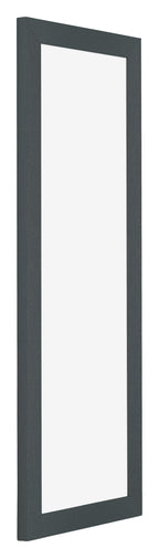 Mura MDF Photo Frame 20x60cm Anthracite Front Oblique | Yourdecoration.com