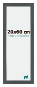 Mura MDF Photo Frame 20x60cm Anthracite Size | Yourdecoration.com