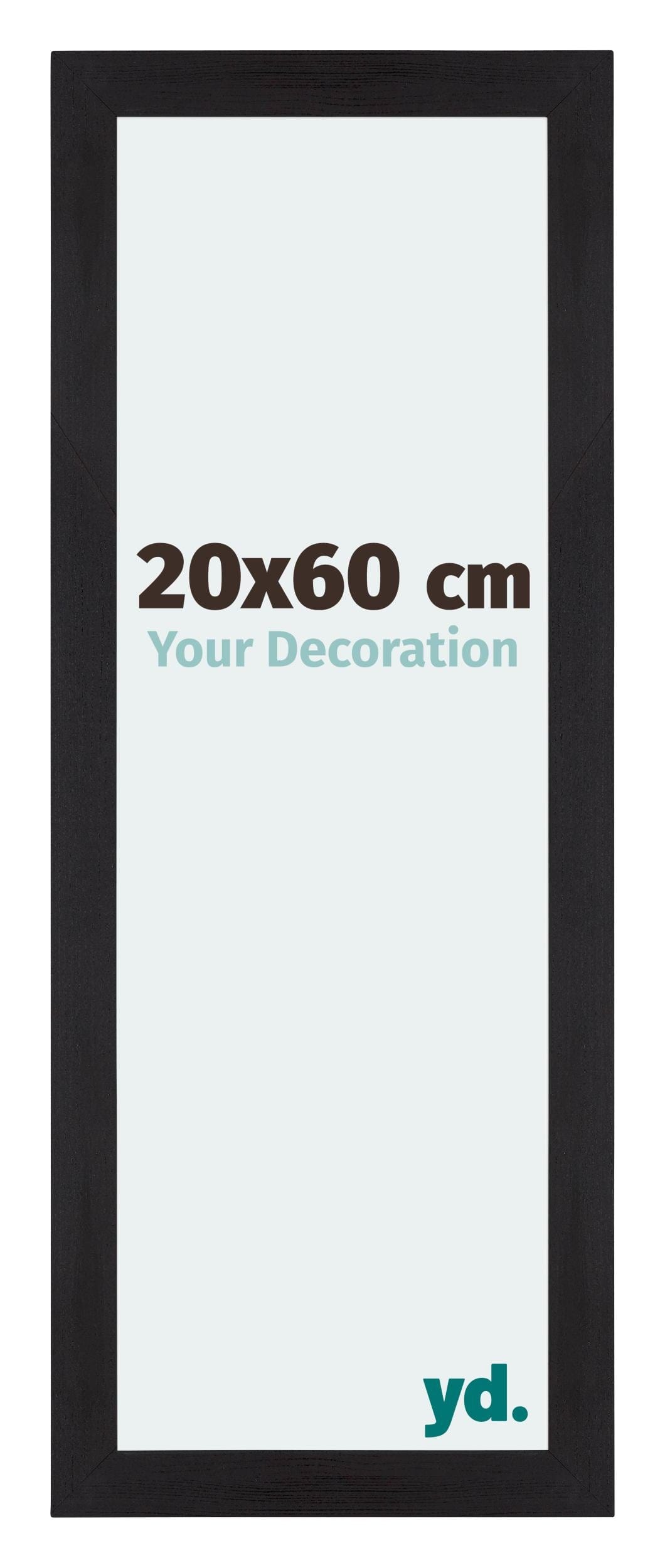 Mura MDF Photo Frame 20x60cm Back Wood Grain Front Size | Yourdecoration.com
