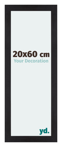 Mura MDF Photo Frame 20x60cm Back Wood Grain Front Size | Yourdecoration.com