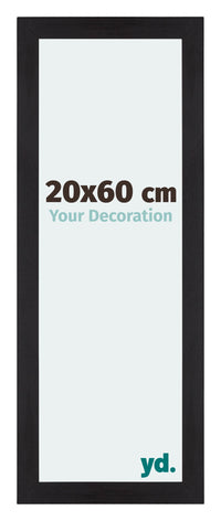 Mura MDF Photo Frame 20x60cm Back Wood Grain Front Size | Yourdecoration.com