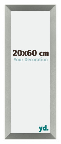 Mura MDF Photo Frame 20x60cm Champagne Front Size | Yourdecoration.com