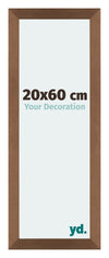 Mura MDF Photo Frame 20x60cm Copper Design Front Size | Yourdecoration.com