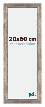 Mura MDF Photo Frame 20x60cm Metal Vintage Front Size | Yourdecoration.com
