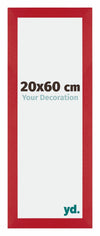 Mura MDF Photo Frame 20x60cm Red Front Size | Yourdecoration.com