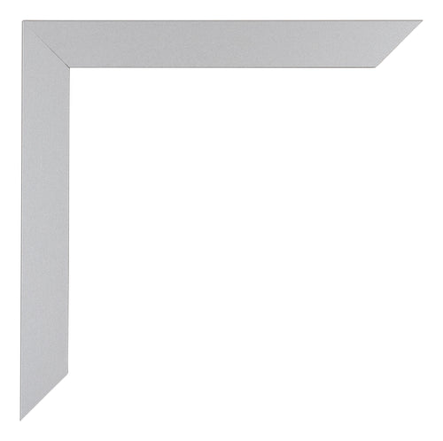 Mura MDF Photo Frame 20x60cm Silver Matte Detail Corner | Yourdecoration.com