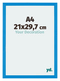 Mura MDF Photo Frame 21x29 7cm A4 Bright Blue Front Size | Yourdecoration.com