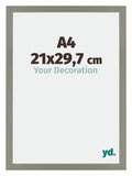 Mura MDF Photo Frame 21x29 7cm A4 Gray Front Size | Yourdecoration.com