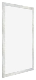 Mura MDF Photo Frame 21x29 7cm A4 Silver Glossy Vintage Front Oblique | Yourdecoration.com