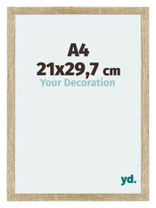 Mura MDF Photo Frame 21x29 7cm A4 Sonoma Oak Size | Yourdecoration.com