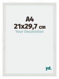 Mura MDF Photo Frame 21x29 7cm A4 White Matte Front Size | Yourdecoration.com