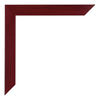 Mura MDF Photo Frame 21x29 7cm A4 Winered Wiped Detail Corner | Yourdecoration.com