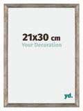 Mura MDF Photo Frame 21x30cm Metal Vintage Front Size | Yourdecoration.com