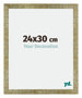 Mura MDF Photo Frame 24x30cm Gold Antique Front Size | Yourdecoration.com