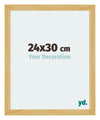 Mura MDF Photo Frame 24x30cm Pine Design Front Size | Yourdecoration.com
