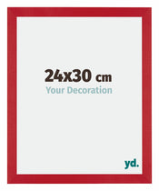 Mura MDF Photo Frame 24x30cm Red Front Size | Yourdecoration.com