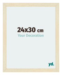 Mura MDF Photo Frame 24x30cm Sand Wiped Front Size | Yourdecoration.com
