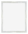 Mura MDF Photo Frame 24x30cm Silver Glossy Vintage Front | Yourdecoration.com