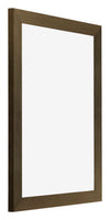 Mura MDF Photo Frame 24x32cm Bronze Design Front Oblique | Yourdecoration.com