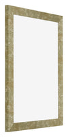 Mura MDF Photo Frame 24x32cm Gold Antique Front Oblique | Yourdecoration.com