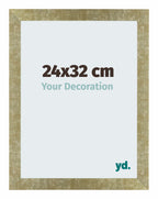 Mura MDF Photo Frame 24x32cm Gold Antique Front Size | Yourdecoration.com