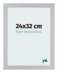 Mura MDF Photo Frame 24x32cm Silver Front Size | Yourdecoration.com